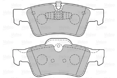 301802 VALEO Комплект тормозных колодок, дисковый тормоз
