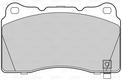 Комплект тормозных колодок, дисковый тормоз VALEO 302310
