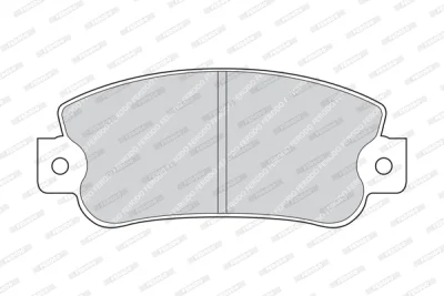 FDB359 FERODO Комплект тормозных колодок, дисковый тормоз