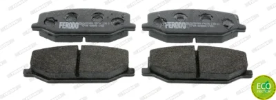 Комплект тормозных колодок, дисковый тормоз FERODO FDB396