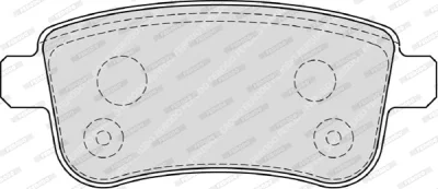 FDB4182 FERODO Комплект тормозных колодок, дисковый тормоз