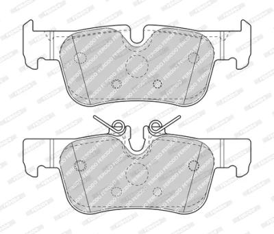 FDB4954 FERODO Комплект тормозных колодок, дисковый тормоз