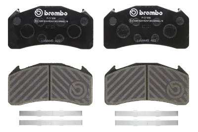 P C7 009 BREMBO Комплект тормозных колодок, дисковый тормоз