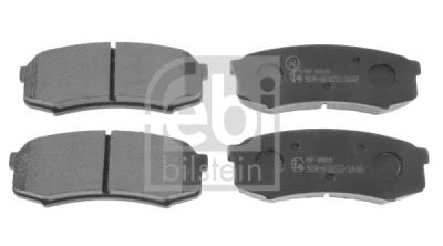 170626 FEBI Комплект тормозных колодок, дисковый тормоз