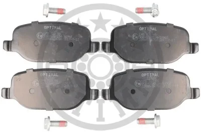 Комплект тормозных колодок, дисковый тормоз OPTIMAL 12320
