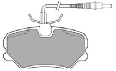 6309 MAPCO Комплект тормозных колодок, дисковый тормоз