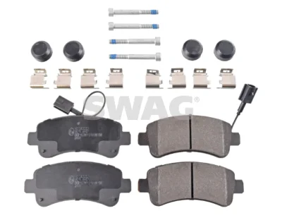 33 10 2616 SWAG Комплект тормозных колодок, дисковый тормоз