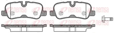 1159.10 REMSA Комплект тормозных колодок, дисковый тормоз