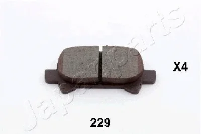 PP-229AF JAPANPARTS Комплект тормозных колодок, дисковый тормоз