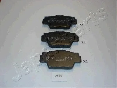 PP-499AF JAPANPARTS Комплект тормозных колодок, дисковый тормоз