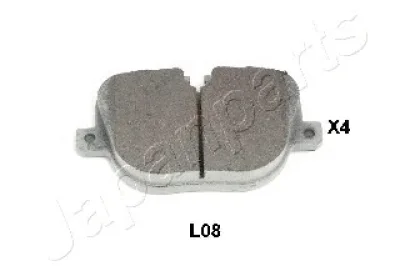 Комплект тормозных колодок, дисковый тормоз JAPANPARTS PP-L08AF