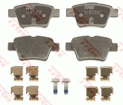 GDB1620 TRW Комплект тормозных колодок, дисковый тормоз