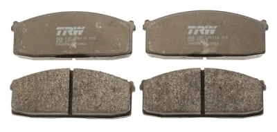GDB197 TRW Комплект тормозных колодок, дисковый тормоз