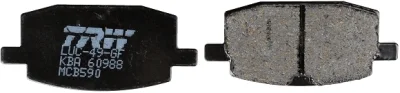 Комплект тормозных колодок, дисковый тормоз TRW MCB590