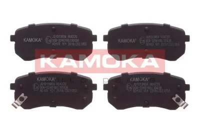 JQ1013804 KAMOKA Комплект тормозных колодок, дисковый тормоз