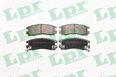 Комплект тормозных колодок, дисковый тормоз LPR/AP/RAL 05P043