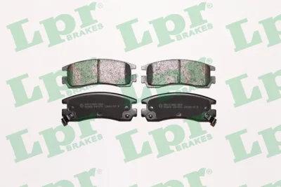 05P1031 LPR/AP/RAL Комплект тормозных колодок, дисковый тормоз