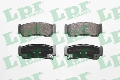 05P1417 LPR/AP/RAL Комплект тормозных колодок, дисковый тормоз