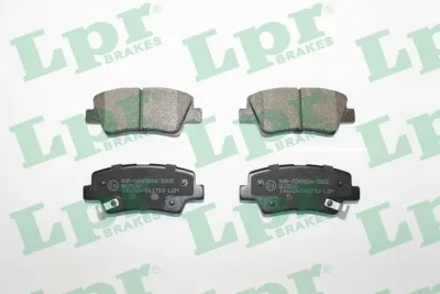 05P1710 LPR/AP/RAL Комплект тормозных колодок, дисковый тормоз