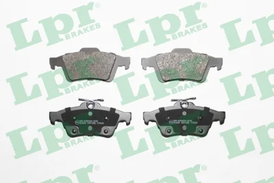 05P1882 LPR/AP/RAL Комплект тормозных колодок, дисковый тормоз