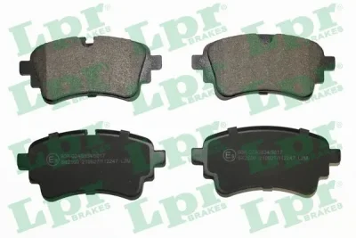 Комплект тормозных колодок, дисковый тормоз LPR/AP/RAL 05P2247