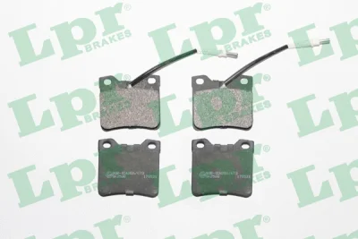 05P330 LPR/AP/RAL Комплект тормозных колодок, дисковый тормоз