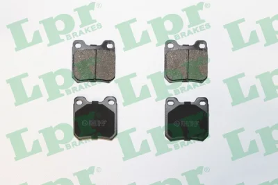 05P334 LPR/AP/RAL Комплект тормозных колодок, дисковый тормоз