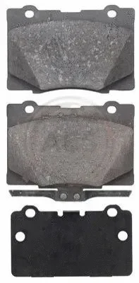 37600 A.B.S. Комплект тормозных колодок, дисковый тормоз