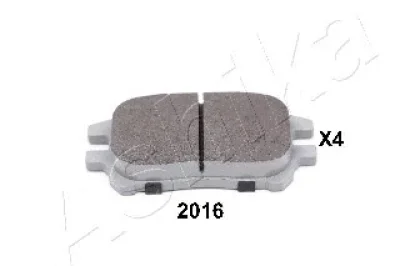 50-02-2016 ASHIKA Комплект тормозных колодок, дисковый тормоз
