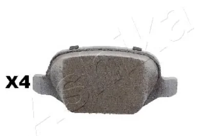 51-00-00003 ASHIKA Комплект тормозных колодок, дисковый тормоз