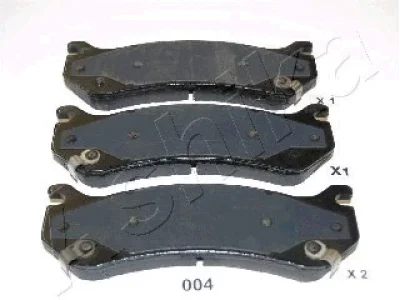 Комплект тормозных колодок, дисковый тормоз ASHIKA 51-00-004
