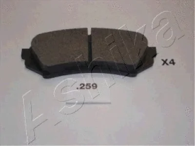 51-02-259 ASHIKA Комплект тормозных колодок, дисковый тормоз