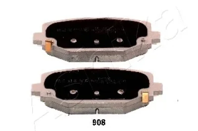 51-09-908 ASHIKA Комплект тормозных колодок, дисковый тормоз