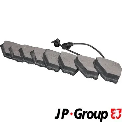 1163602710 JP GROUP Комплект тормозных колодок, дисковый тормоз