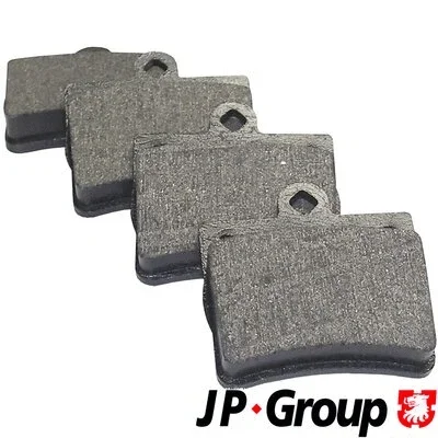 1363700710 JP GROUP Комплект тормозных колодок, дисковый тормоз