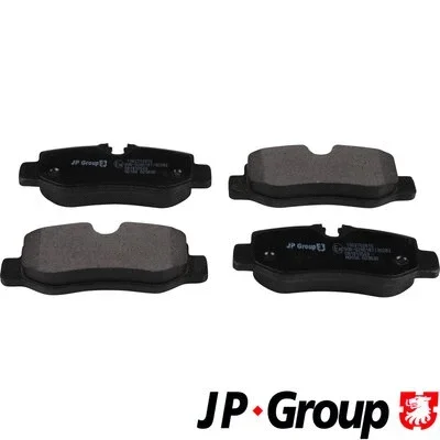 Комплект тормозных колодок, дисковый тормоз JP GROUP 1363702810
