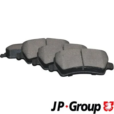 Комплект тормозных колодок, дисковый тормоз JP GROUP 1563700810