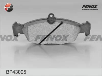 Комплект тормозных колодок, дисковый тормоз FENOX BP43005