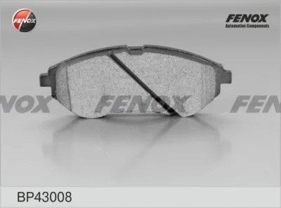 Комплект тормозных колодок, дисковый тормоз FENOX BP43008