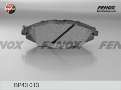 Комплект тормозных колодок, дисковый тормоз FENOX BP43013