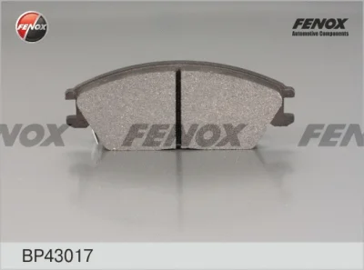 BP43017 FENOX Комплект тормозных колодок, дисковый тормоз