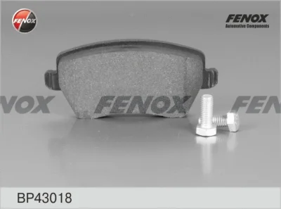 Комплект тормозных колодок, дисковый тормоз FENOX BP43018