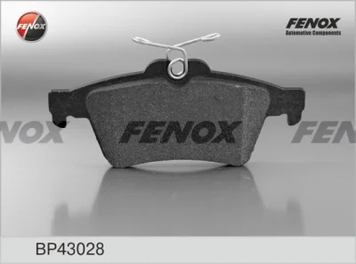 BP43028 FENOX Комплект тормозных колодок, дисковый тормоз