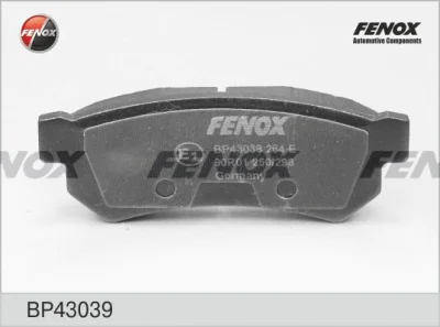 BP43039 FENOX Комплект тормозных колодок, дисковый тормоз