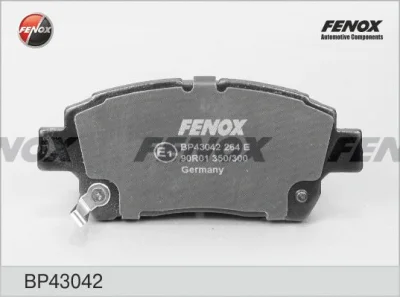 BP43042 FENOX Комплект тормозных колодок, дисковый тормоз