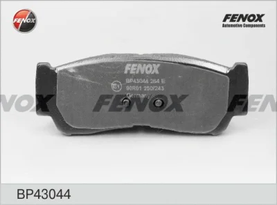 BP43044 FENOX Комплект тормозных колодок, дисковый тормоз