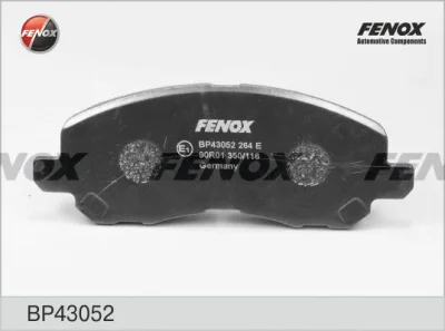 Комплект тормозных колодок, дисковый тормоз FENOX BP43052