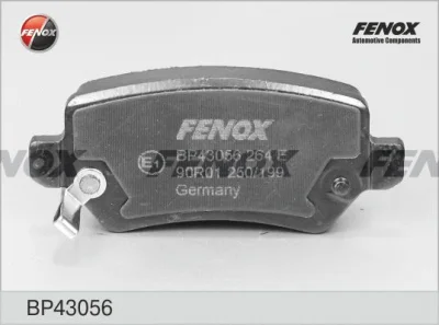 BP43056 FENOX Комплект тормозных колодок, дисковый тормоз