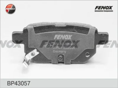 Комплект тормозных колодок, дисковый тормоз FENOX BP43057