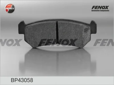 BP43058 FENOX Комплект тормозных колодок, дисковый тормоз
